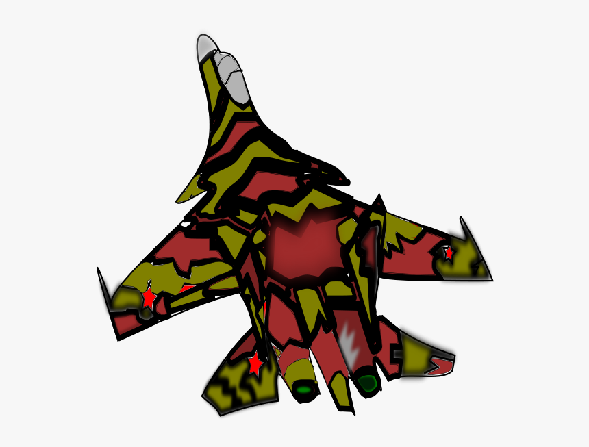 Avion Svg Clip Arts - طائرة حربية كليب ارت, HD Png Download