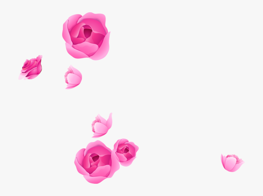 Photoshop Flower Adobe Portable Rose Graphics Border - Flowers Png For Photoshop, Transparent Png
