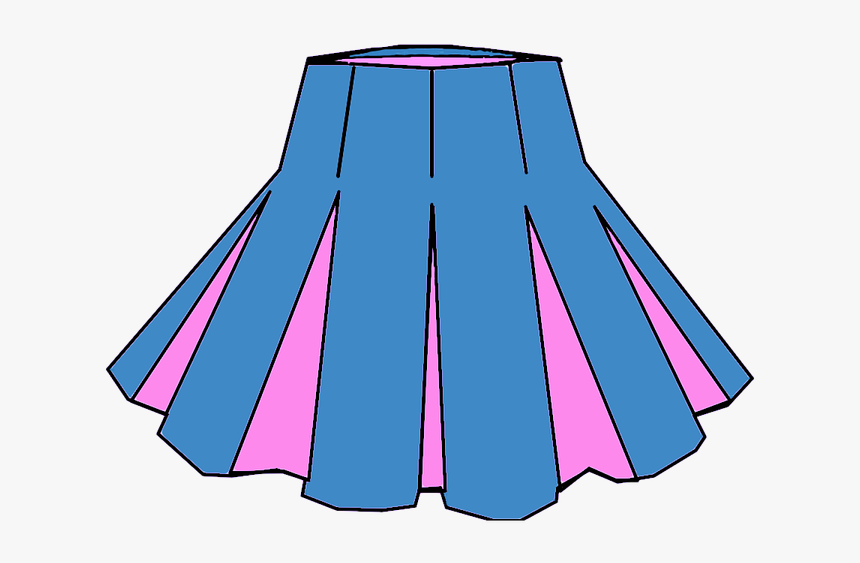 Transparent Skirt Png - Skirt Dibujo Png, Png Download