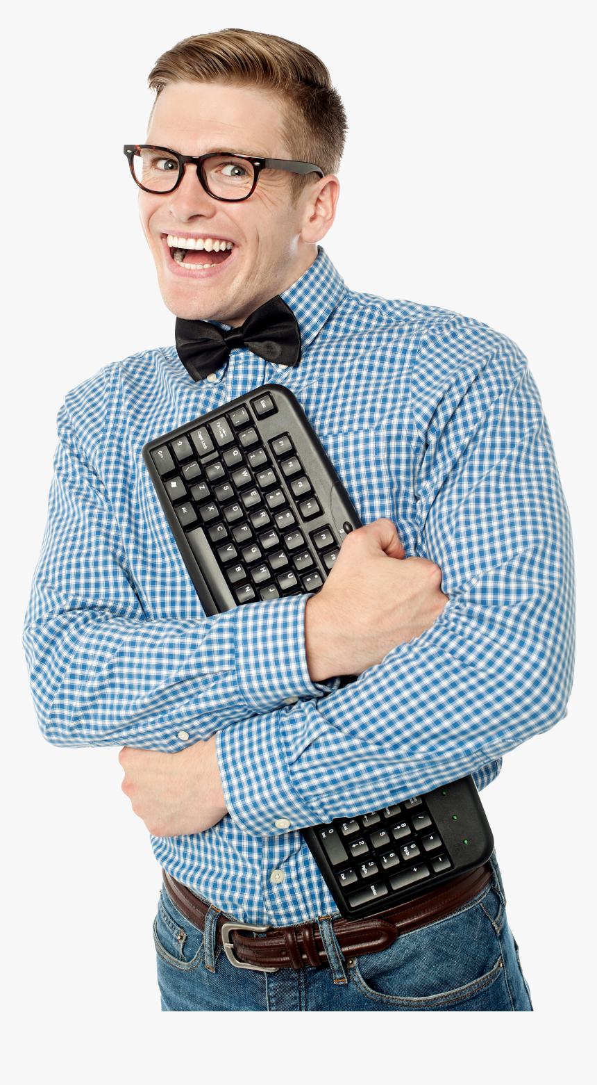 Specs Guy Png Image, Transparent Png