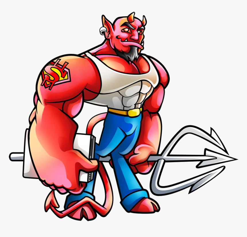 Svg Library Download Carpenter Clipart Laborer - Hell Guy, HD Png Download