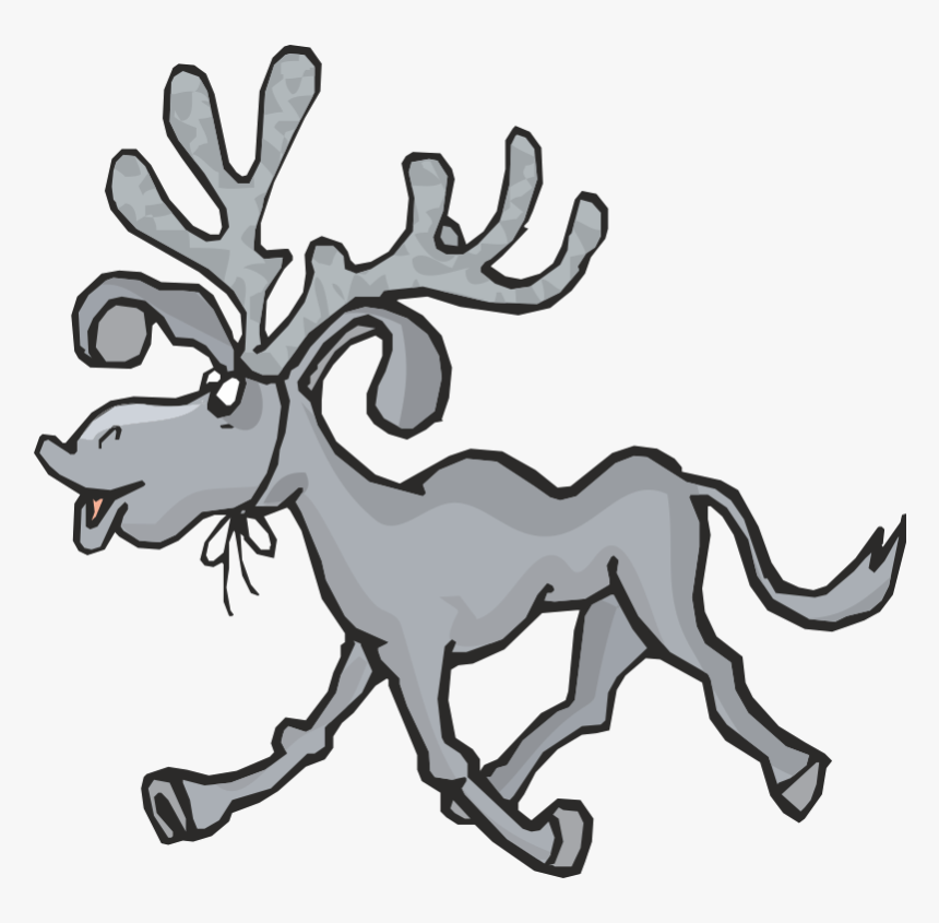Moose Antlers Clip Art - Moose Antlers, HD Png Download
