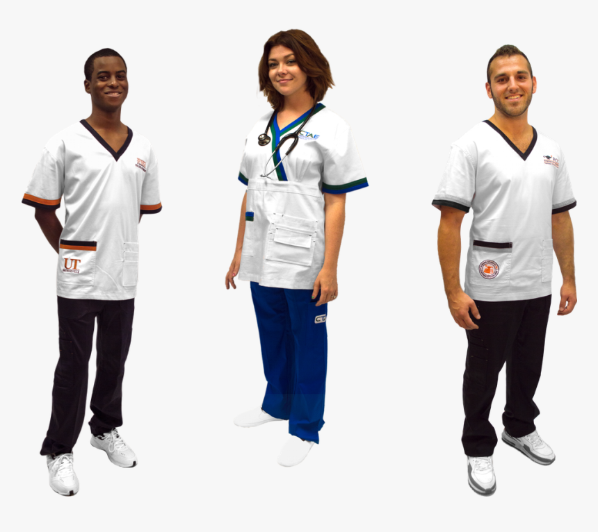 Custom Scrubs Protecting You And Your Patients - Nurse, HD Png Download