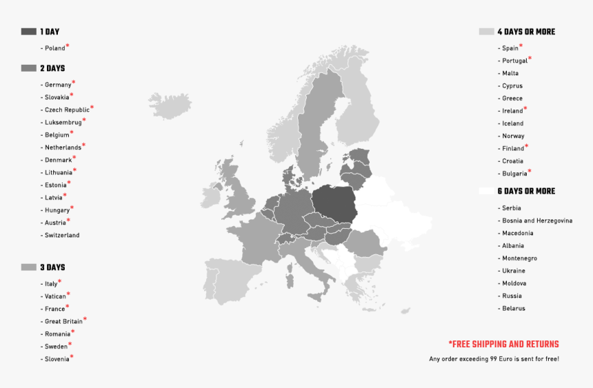 Europe Christianity Map, HD Png Download