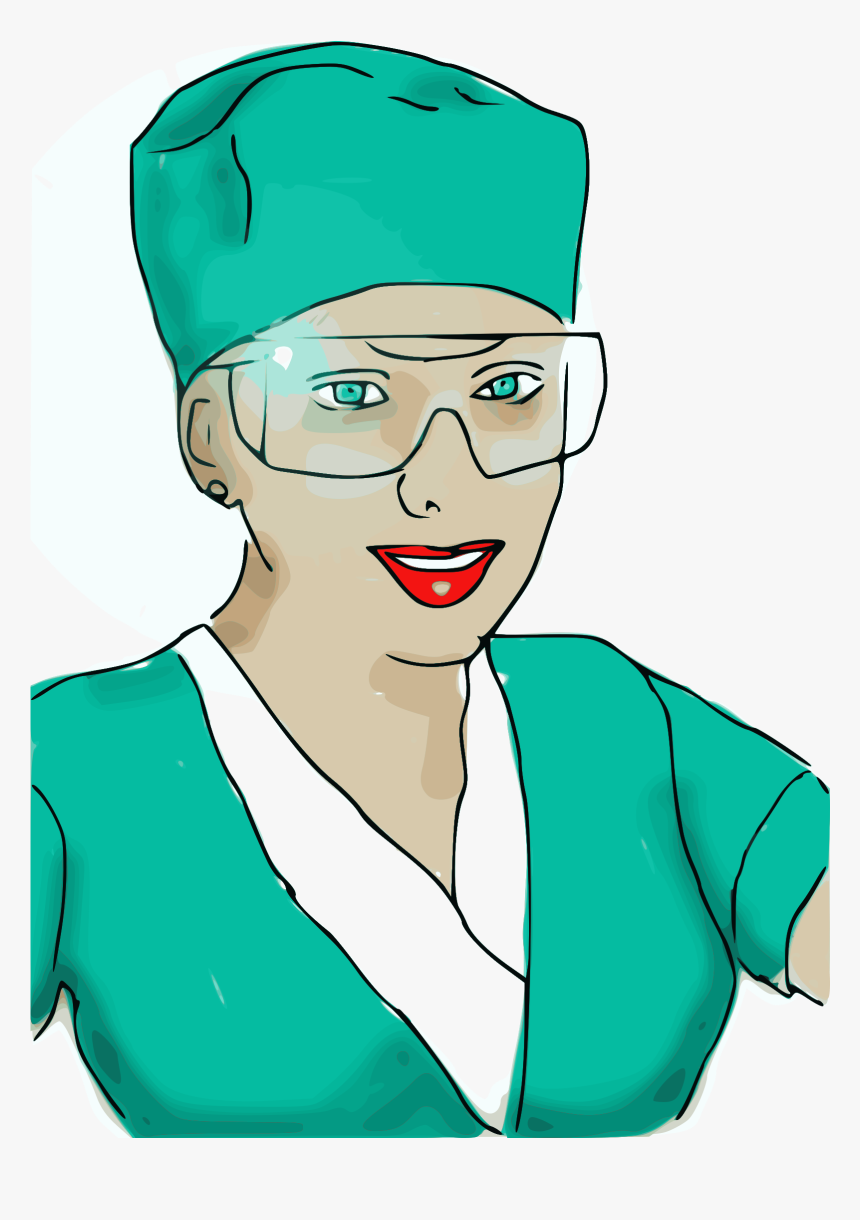 Enrolled Scrub Nurse Clip Arts - Scrub Nurse Clip Art, HD Png Download