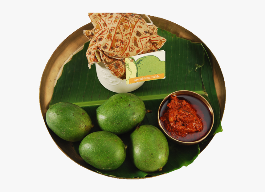 Mango Pickle, Guntur Food - Banana Leaf Rice, HD Png Download