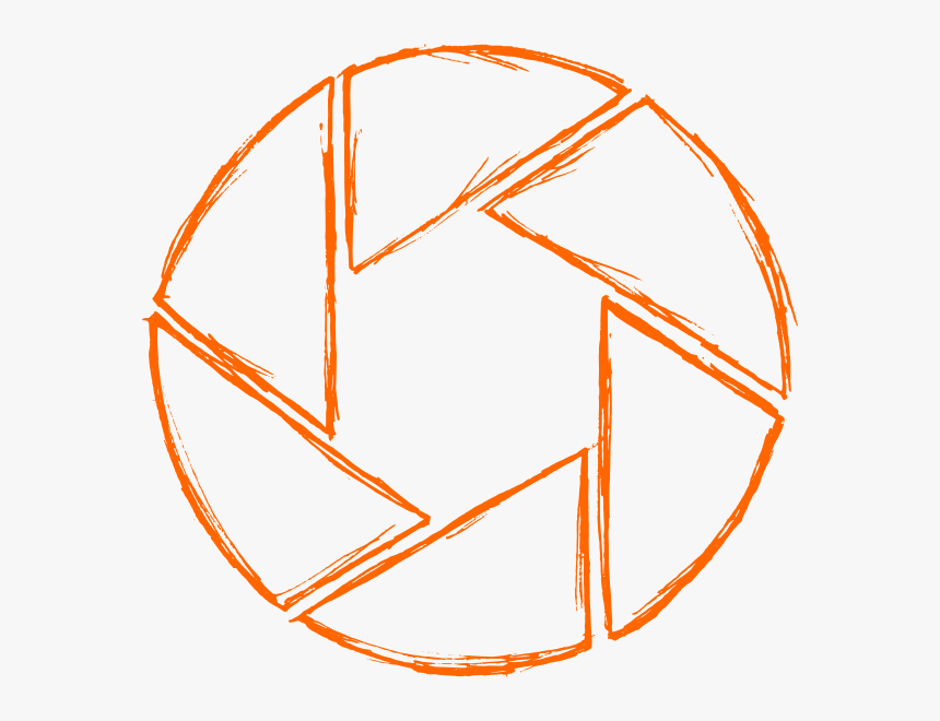 Hand Drawn Photography Logo - Circle, HD Png Download