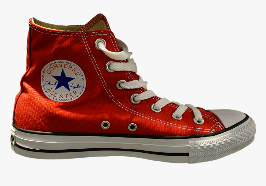 Sneakers - Brown Converse High Top, HD Png Download