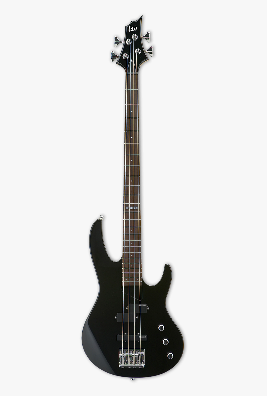 Esp ltd B50 Bass Guitar black - Electric Guitar, HD Png Download