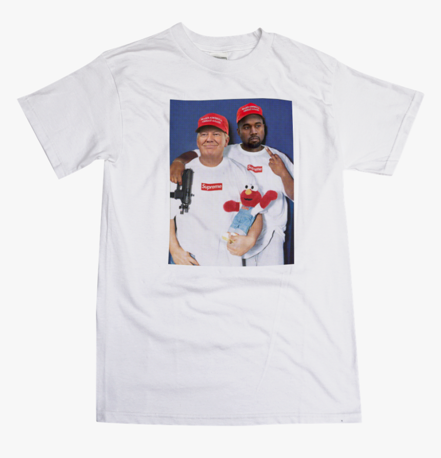 Image Of Kanye & Trump Tee White - Unknown Mortal Orchestra T Shirts, HD Png Download