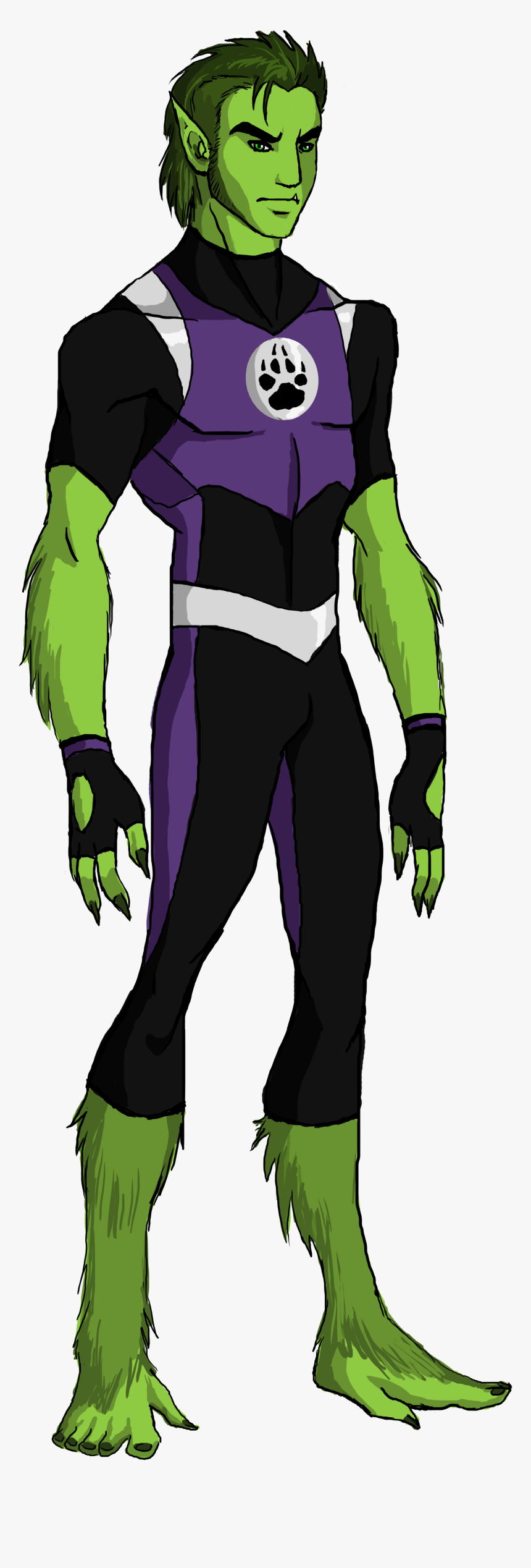 Beast Boy Png Pic - Beast Boy Png, Transparent Png