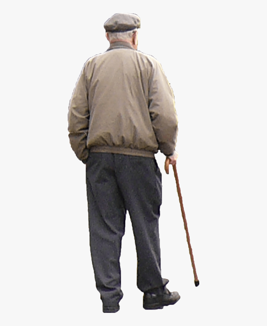 Man Walking Png - Old Man Walking Png, Transparent Png