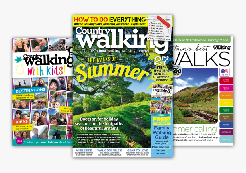 Aug Issue Splay Copy 2 - Country Walking Magazine, HD Png Download