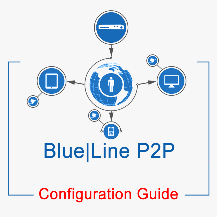 Blue Line P2p - Internet Makes Our Life Easy, HD Png Download