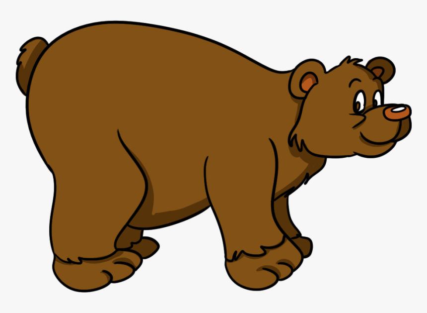 Cute Grizzly Bear Clipart - Clipart Of Bear, HD Png Download