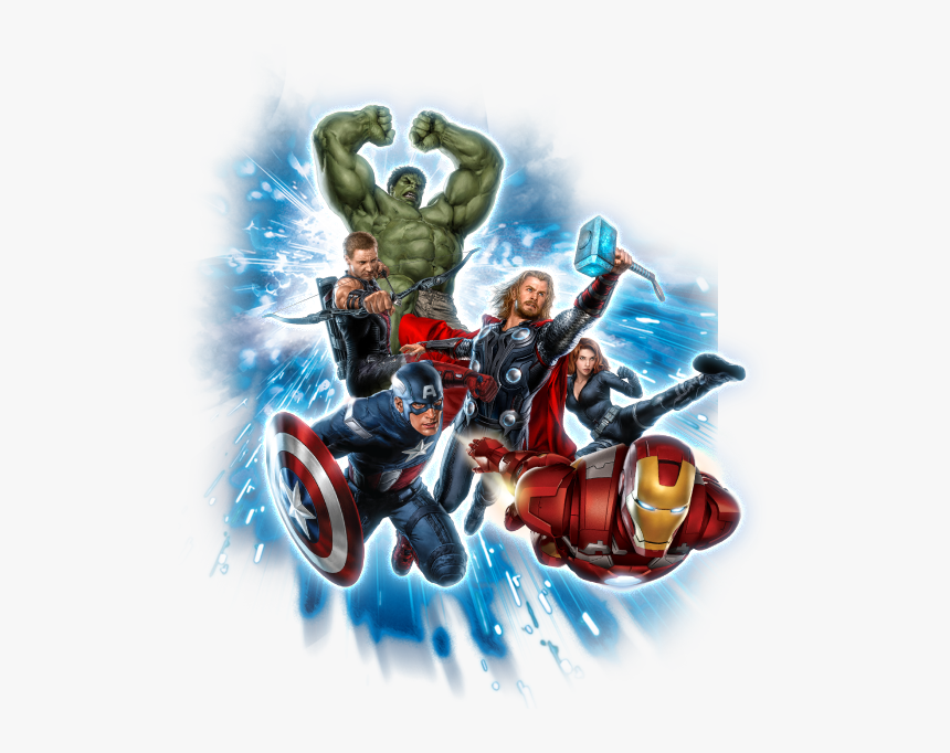 America Superhero Hulk Thor Avangers Black Captain - Captain America Thor Hulk Png, Transparent Png