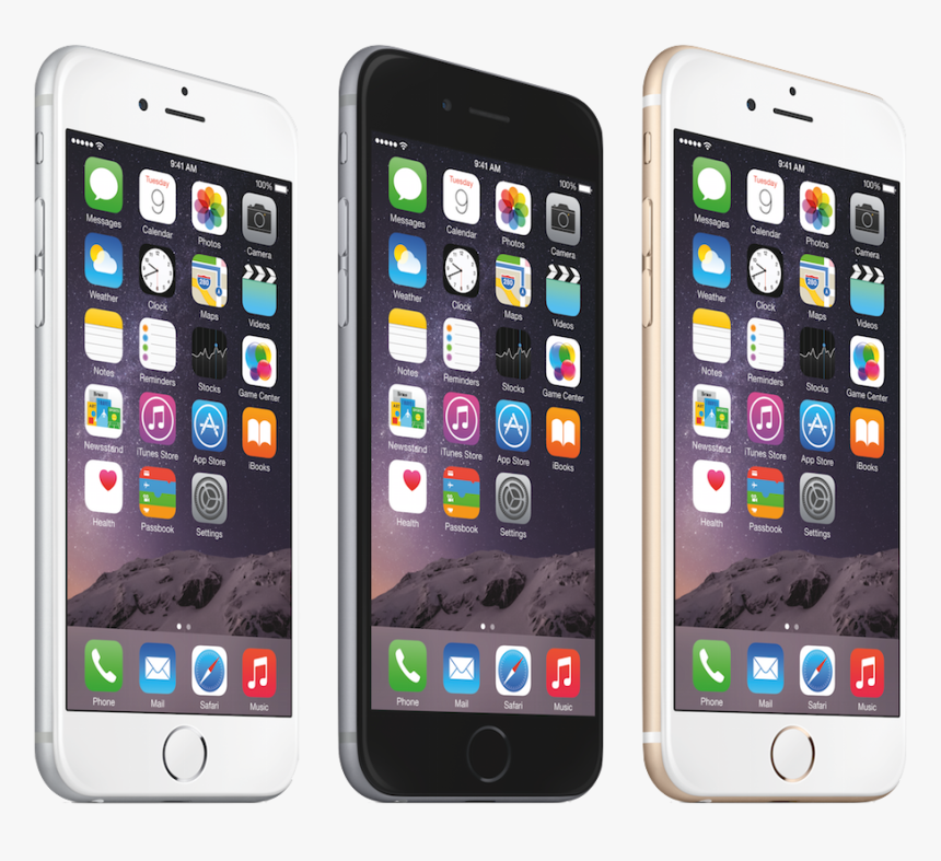 Iphone-6 - Iphone 6 Plus Colors Front, HD Png Download
