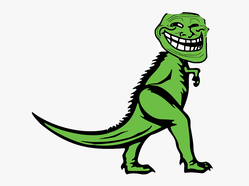 Troll Dinosaur, HD Png Download