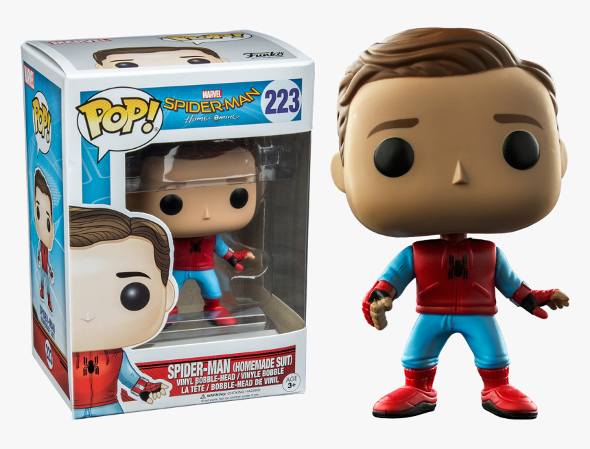 Spiderman Homecoming Funko Pop Hot Topic, HD Png Download