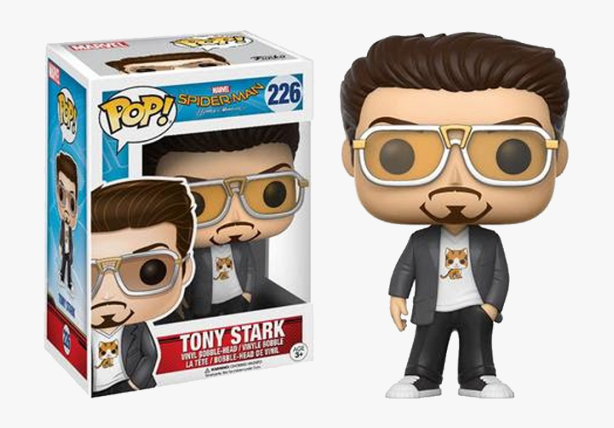 Vinyl Spider-man Homecoming - Tony Stark Pop Homecoming, HD Png Download