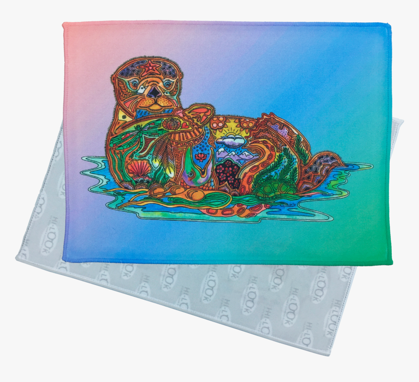 Sea Otter Microfiber Cleaning Cloth 
 Data-zoom //cdn - Dachshund, HD Png Download