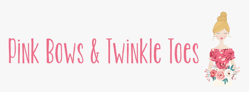 Pink Bows & Twinkle Toes - Calligraphy, HD Png Download
