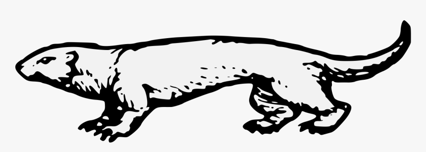 Heraldic Otter, HD Png Download