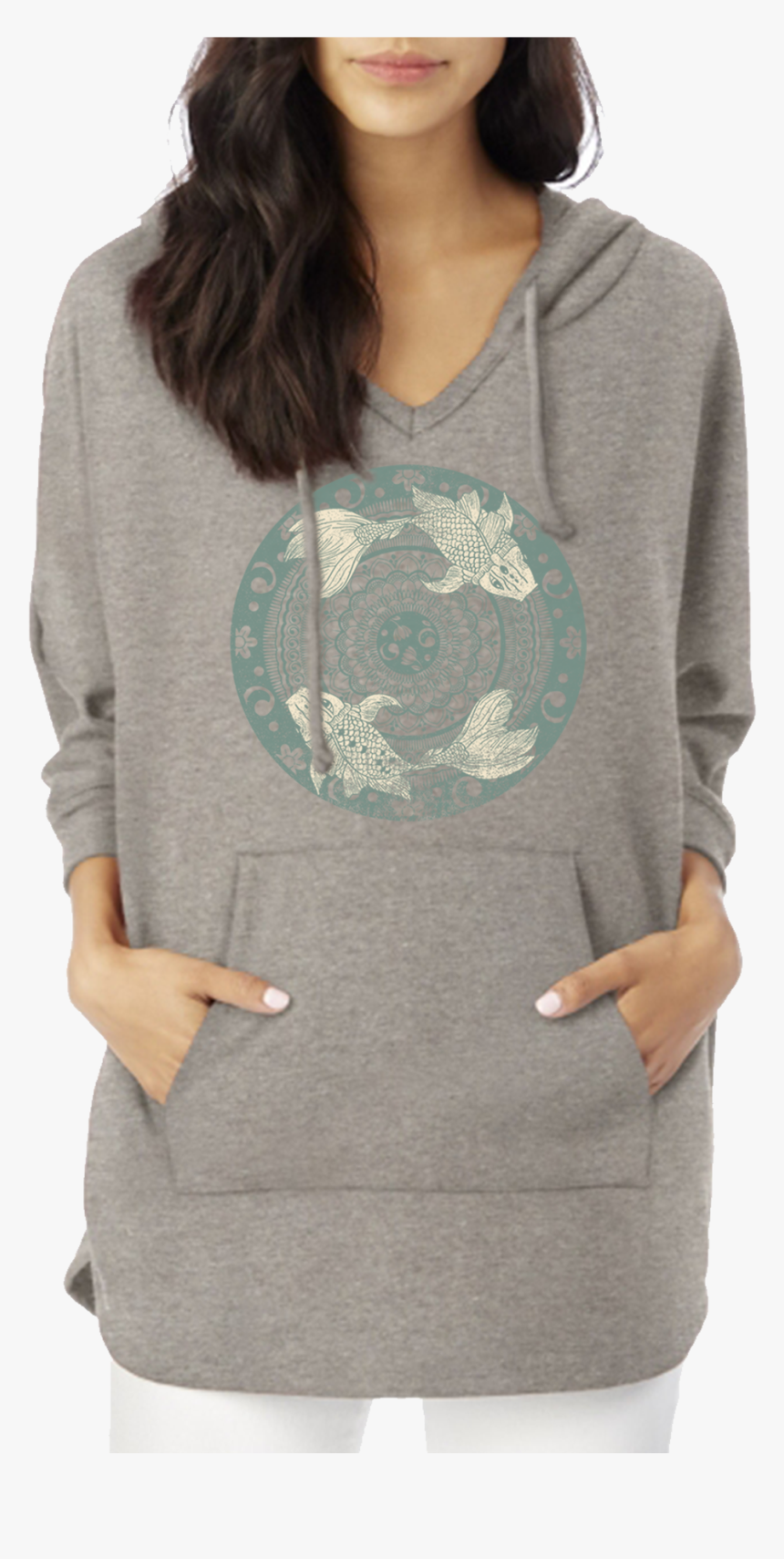 Transparent Koi Fish Png - Hoodie, Png Download