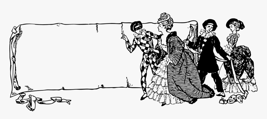 Masquerade - Drama Black And White, HD Png Download