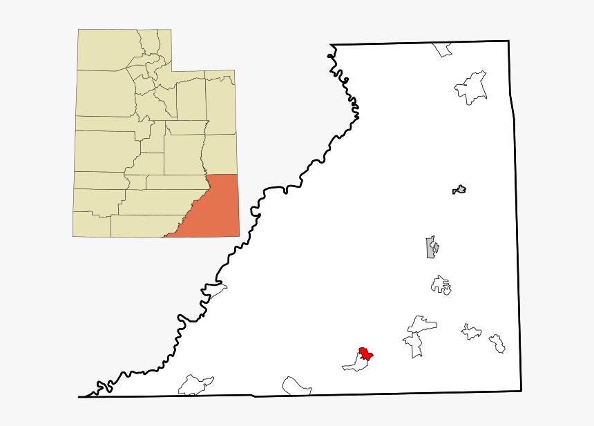 San Juan County Utah Incorporated And Unincorporated - Utah San Juan County, HD Png Download