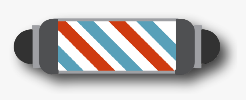 Antique 19th Century Barber Pole, Currently For Sale - Graphic Design, HD Png Download