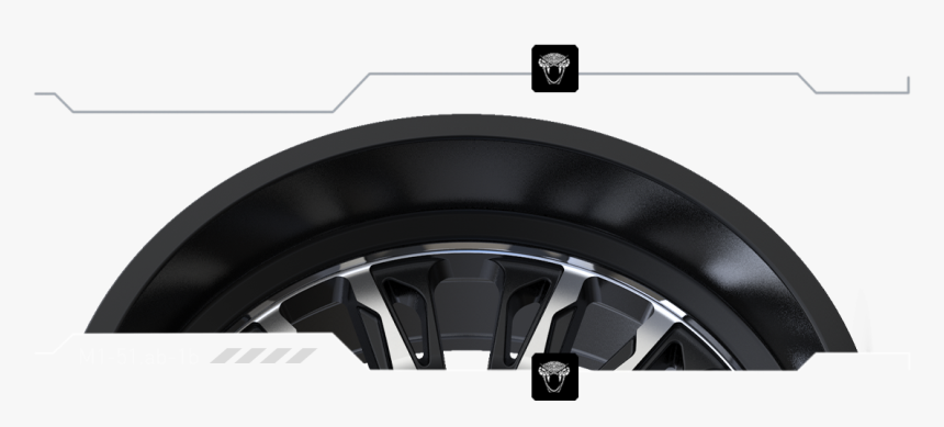 Jeep Clipart Tire Jeep Tread - Fender, HD Png Download