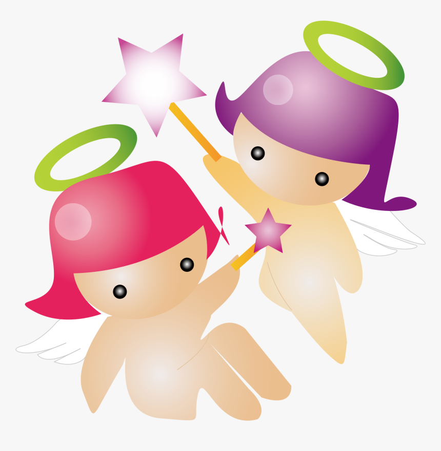 Cute Angel Clip Arts - Angels Cliparts, HD Png Download
