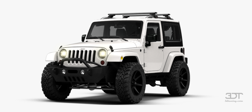 Jeep Clipart Landi - Jeep Wrangler Tuning Yellow, HD Png Download