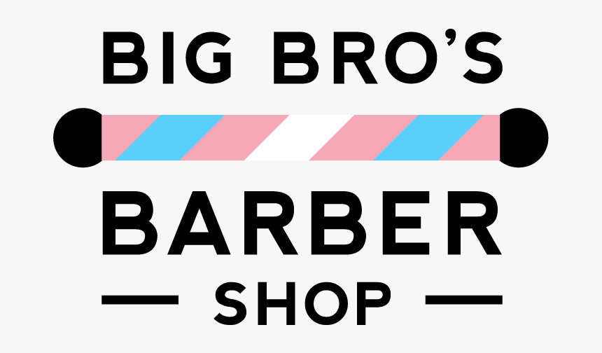 Big Bro S Barbershop Logo - Big Guys Barbershop Logo, HD Png Download