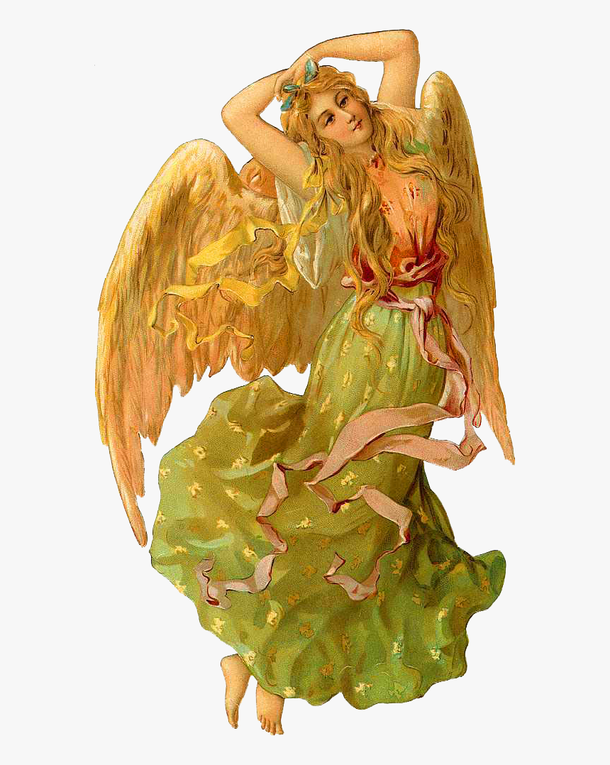 Transparent Angel Png - Victorian Angel, Png Download