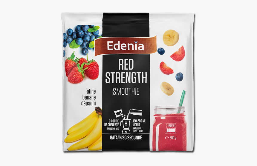 Smoothie Red Strenght - Edenia Smoothie, HD Png Download