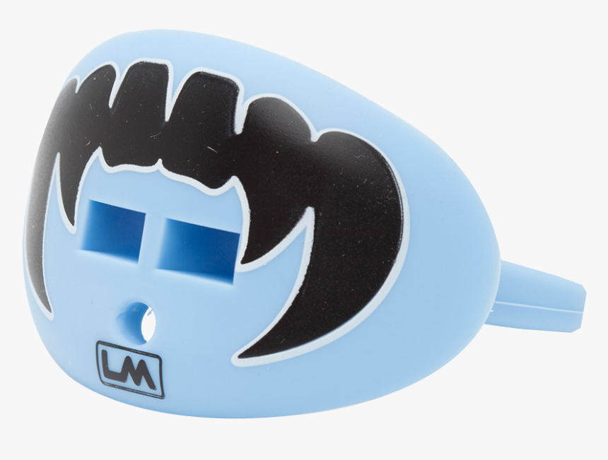 Loudmouthguards Vampire Fangs Carolina Light Blue 850867006284 - Yellow Football Mouth Piece, HD Png Download