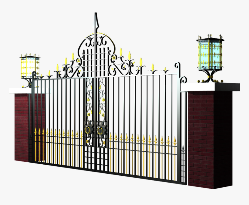 Gate 3d Png, Transparent Png