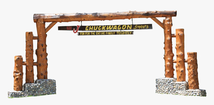 Ranch Wooden Entrance Arch, HD Png Download