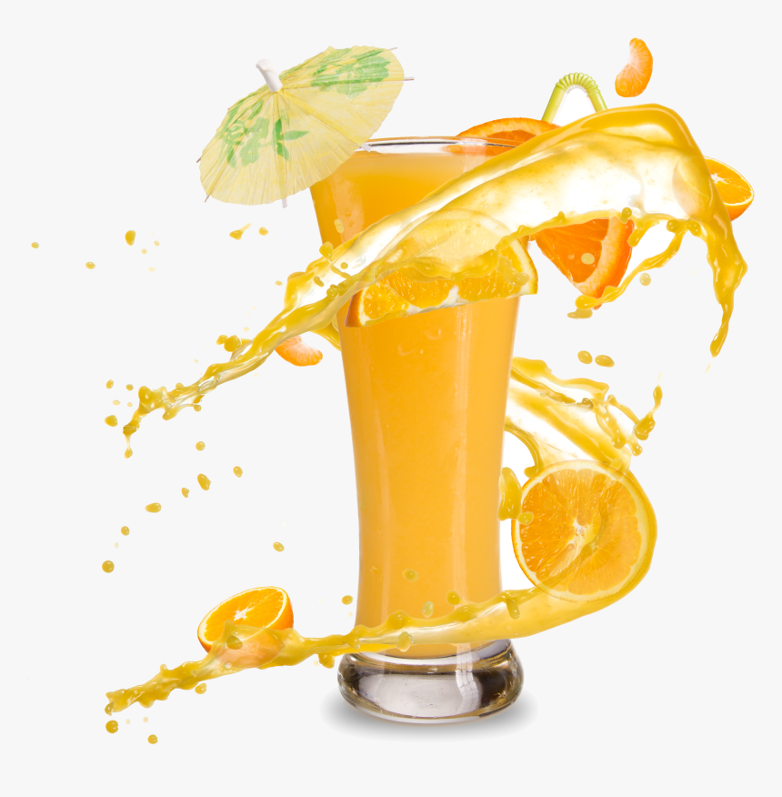 Orange Juice Smoothie Cocktail Soft Drink - Orange Juice Hd Png, Transparent Png