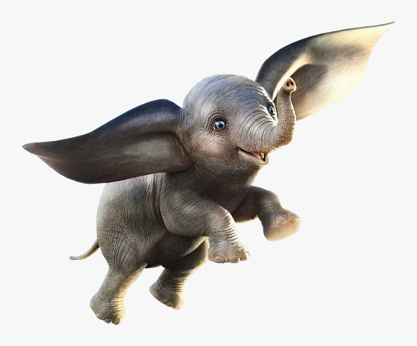#dumbo #2019 #disney #aesthetic #tumblr #movie #cute - Dumbo 1941 Vs 2019, HD Png Download