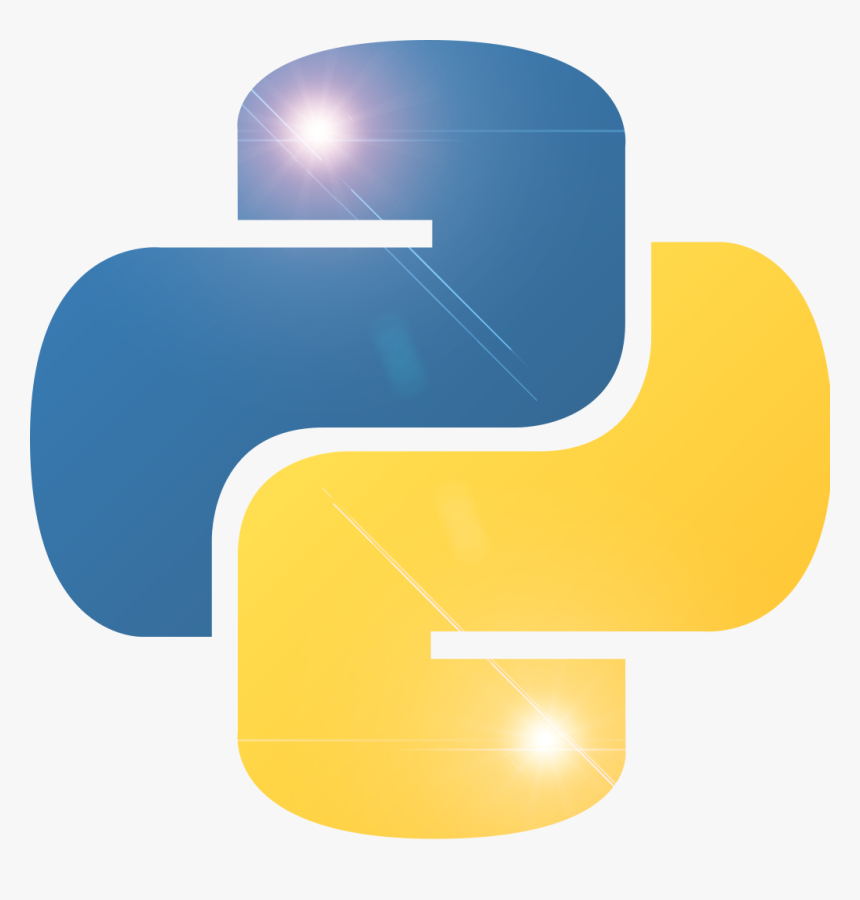 Transparent Python Logo