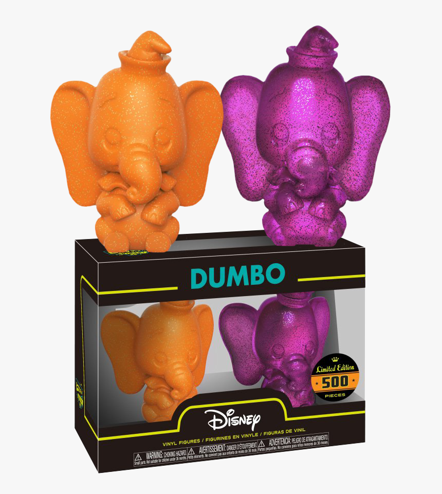 Dumbo Funko Disney Hikari Xs Purple Orange Figure Set, HD Png Download
