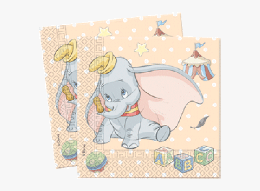 Dumbo Servietten, HD Png Download