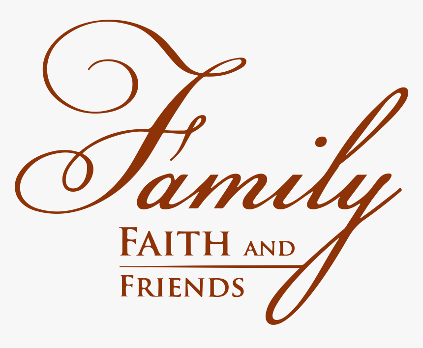 Family Faith And Friends Vinyl Decal Sticker Quote - Family Where Life Begins And Love Never Ends Quotes, HD Png Download