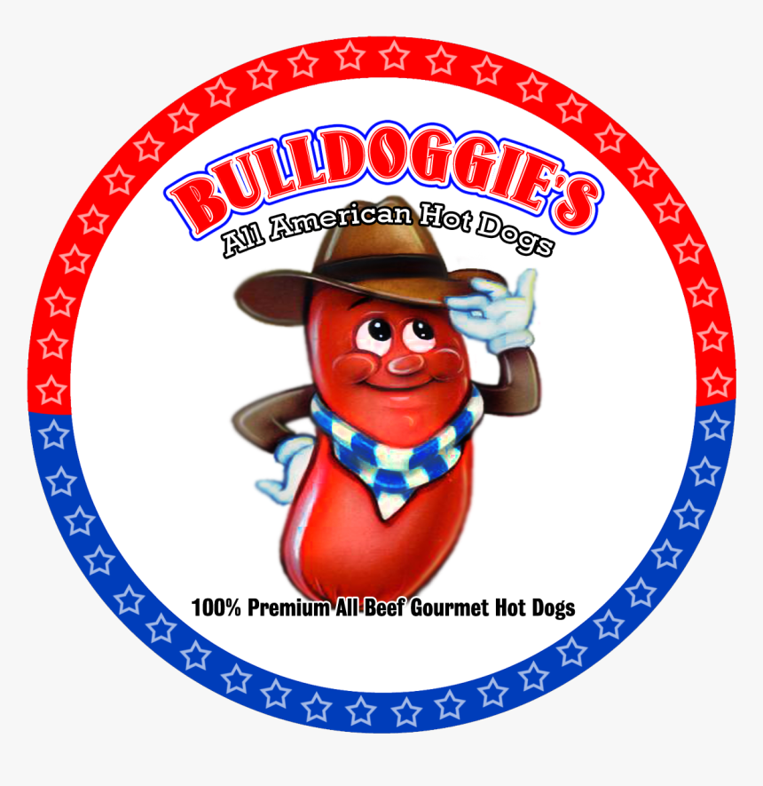 Bulldoggie S All American Hot Dogs Clipart Library - Logos American Hot Dogs, HD Png Download