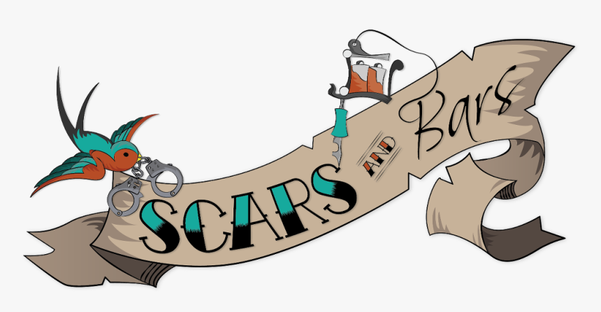 Scars And Bars - Cartoon, HD Png Download