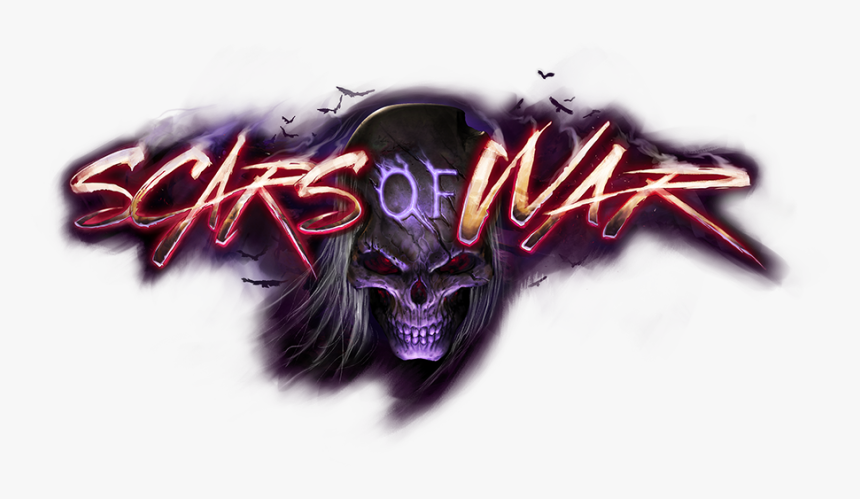 Scars Of War Logo - Skull, HD Png Download
