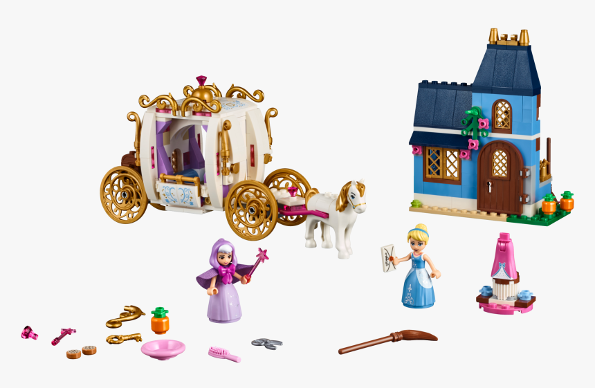 Cinderella S Enchanted Evening - Lego Cinderella Horse And Carriage, HD Png Download
